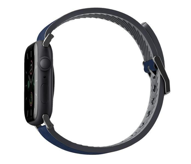 Uniq Pasek Skórzany Straden do Apple Watch niebieski - 1082097 - zdjęcie 2